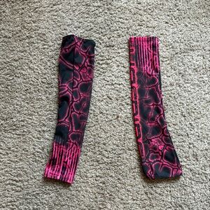 Pink and Black Arm Sleeves